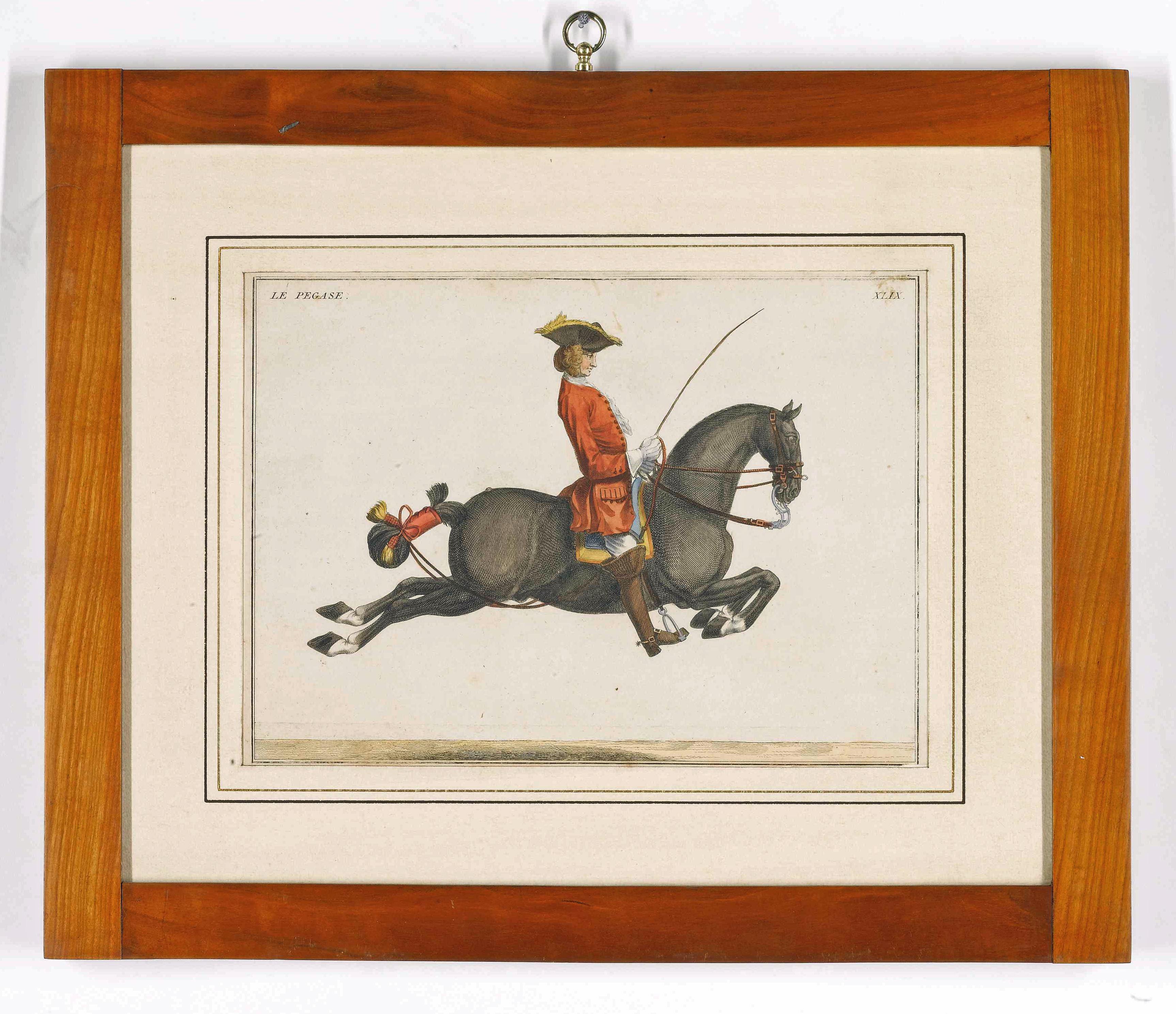 Prints of Horses, Baron D'Eisenberg, A Set of Seven. 2