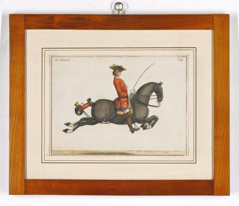  Prints of Horses, Baron D'Eisenberg, A Set of Seven. For Sale 2
