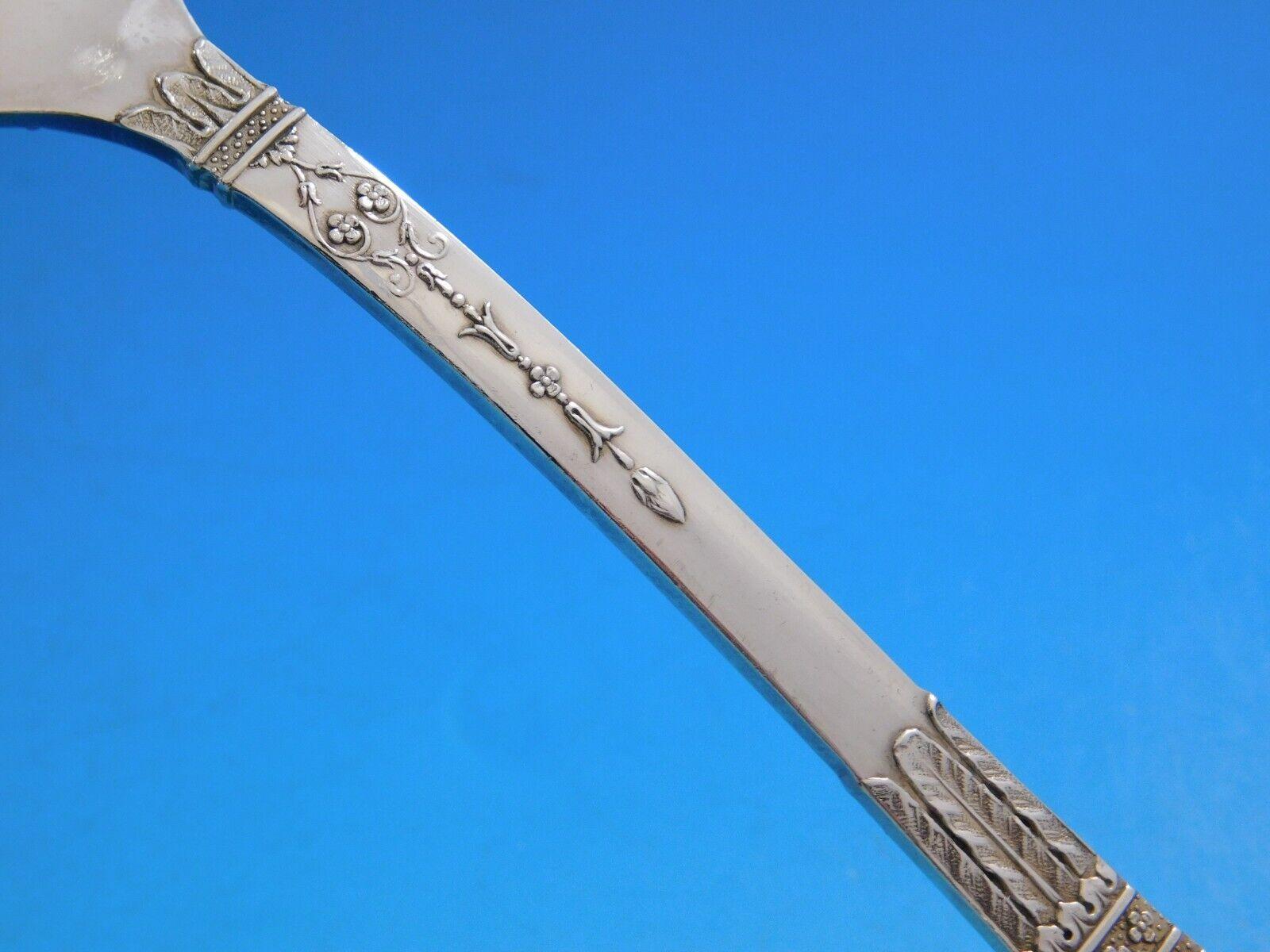 Argent sterling Service de couverts en argent sterling français Baron Gerard par Souche-Lapparra, 20 pièces en vente