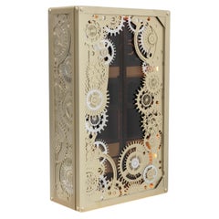 Boca do Lobo Baron Luxury Safe in Brass, Sculptural Statement Design