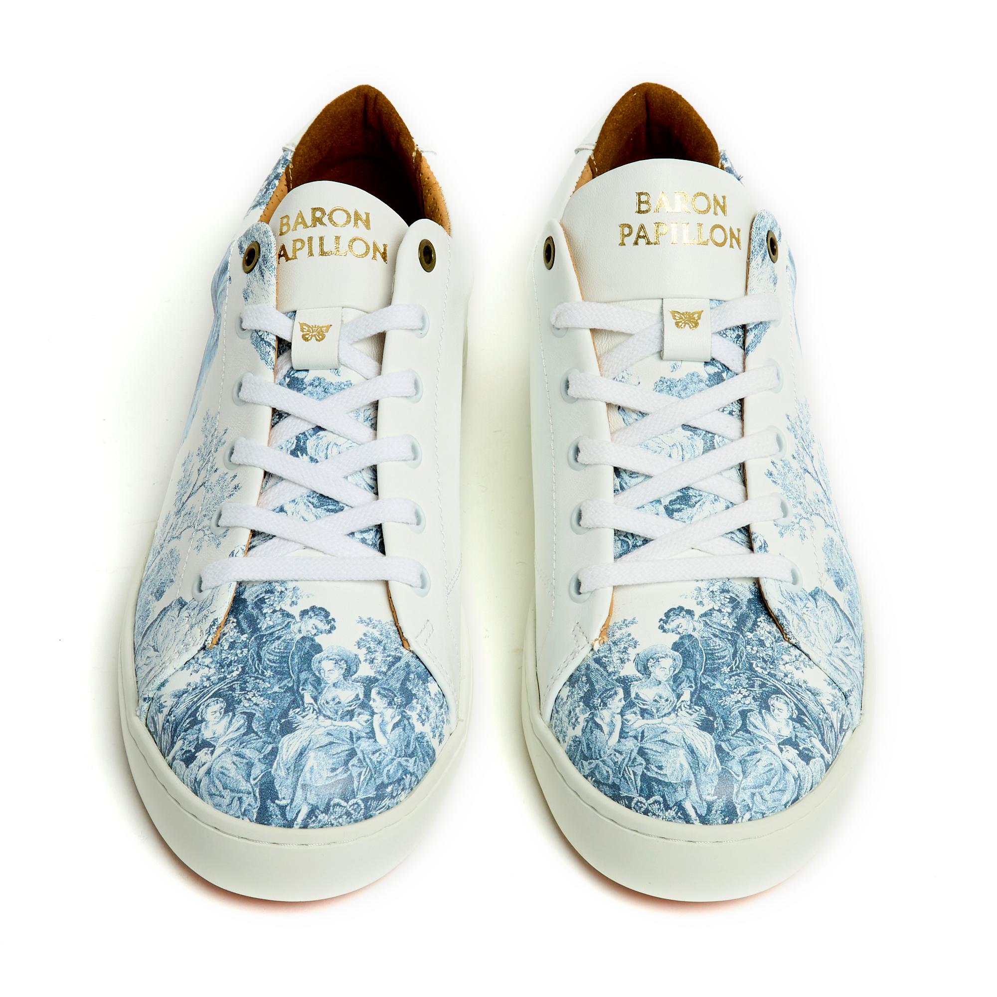 Gray Baron Papillon 2024 Sneakers low Marie Antoinette Blue Low EU38 New