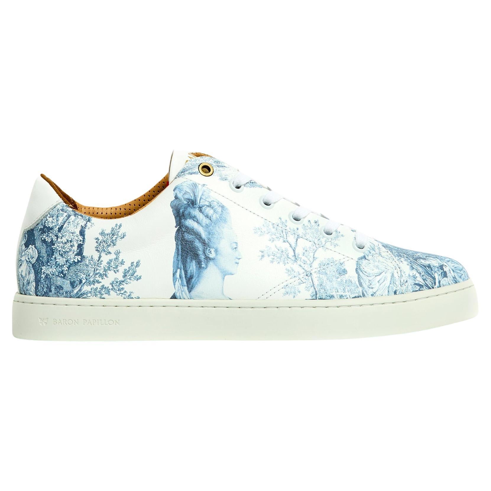 Baron Papillon 2024 Sneakers low Marie Antoinette Blue Low EU38 New