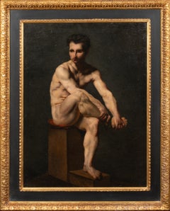 Portrait Of A Nude Male, 18th Century