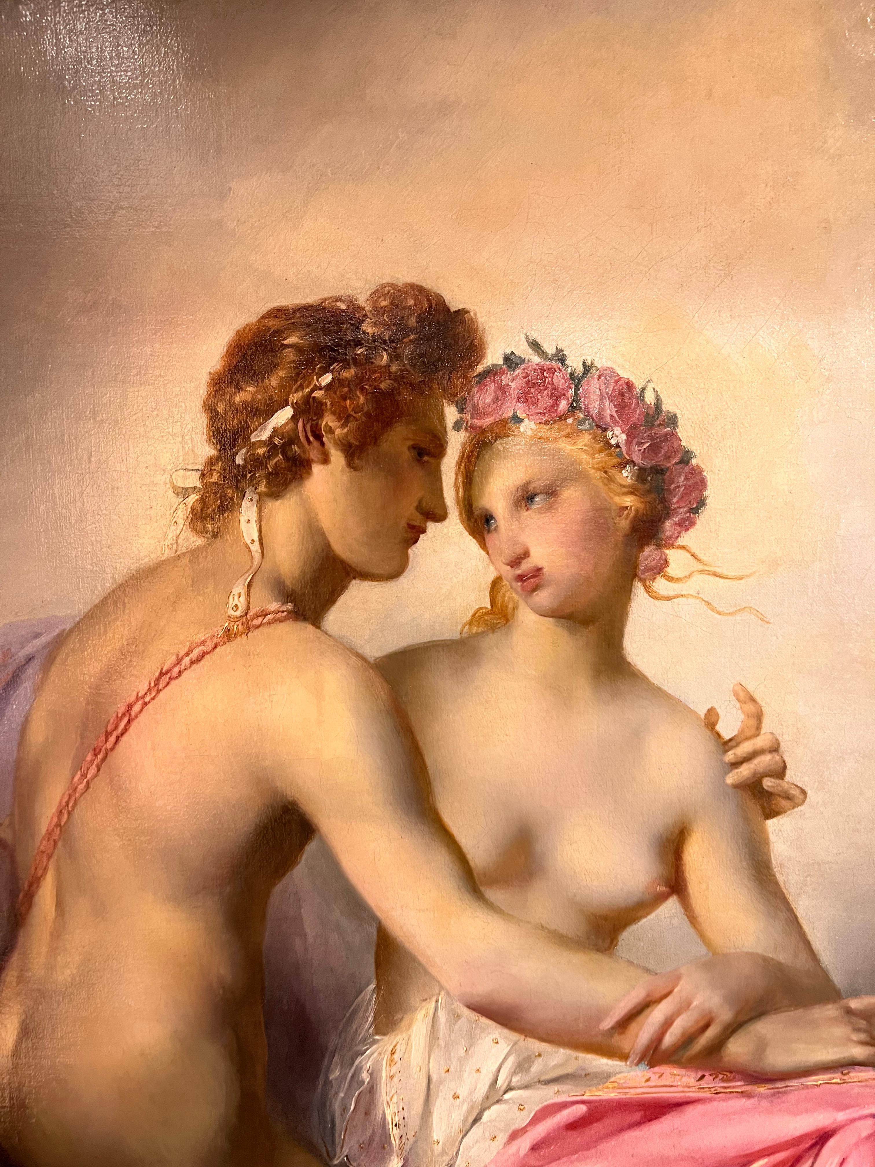 Venus and Adonis - Old Masters Painting by Baron Pierre Narcisse Guerin (workshop)