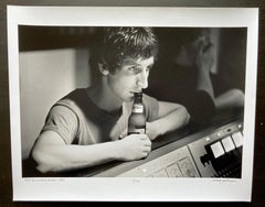 Pete Townshend of The Who. Signed limited edition silver gelatin print