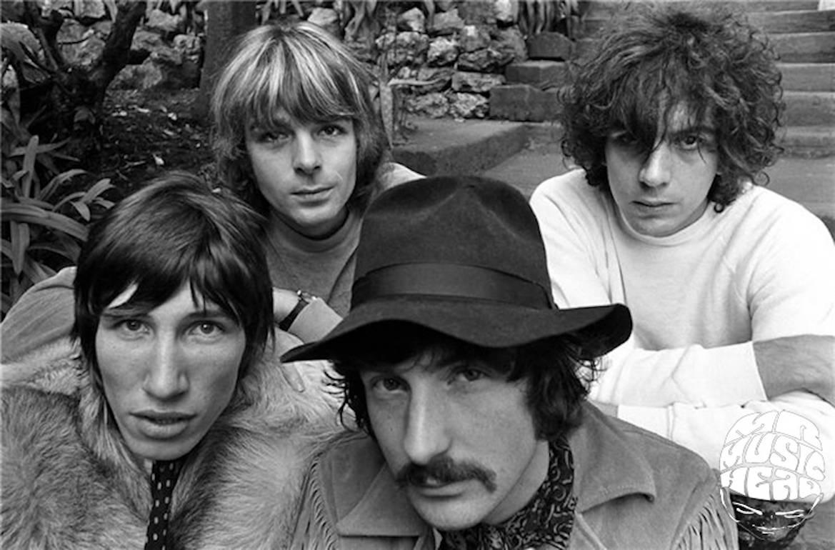 Baron Wolman Black and White Photograph - Pink Floyd, Sausalito, 1967