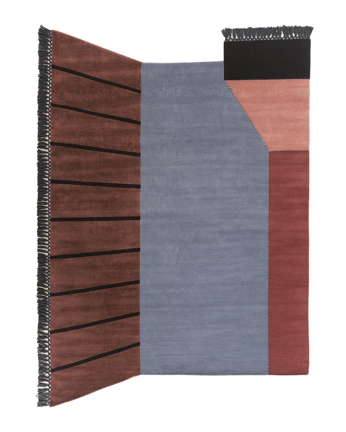 Barona Terrazze-Teppich von Mohebban
Abmessungen: B 300 x L 200 cm
MATERIALIEN: Wolle.

Mit Terrazze wird die Collaboration zwischen Mohebban und Elena Caponi, die mit der Kollektion Nomadismi begann, fortgesetzt. Acht urbane Orte sind aus der