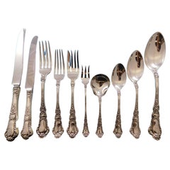 Baronial Old by Gorham Sterling Silver Flatware Set Service 120 pc Lion Dinner