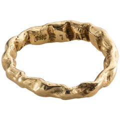 Baroque 7 Ring in 18-Karat Gold by Anne Fischer, 2013