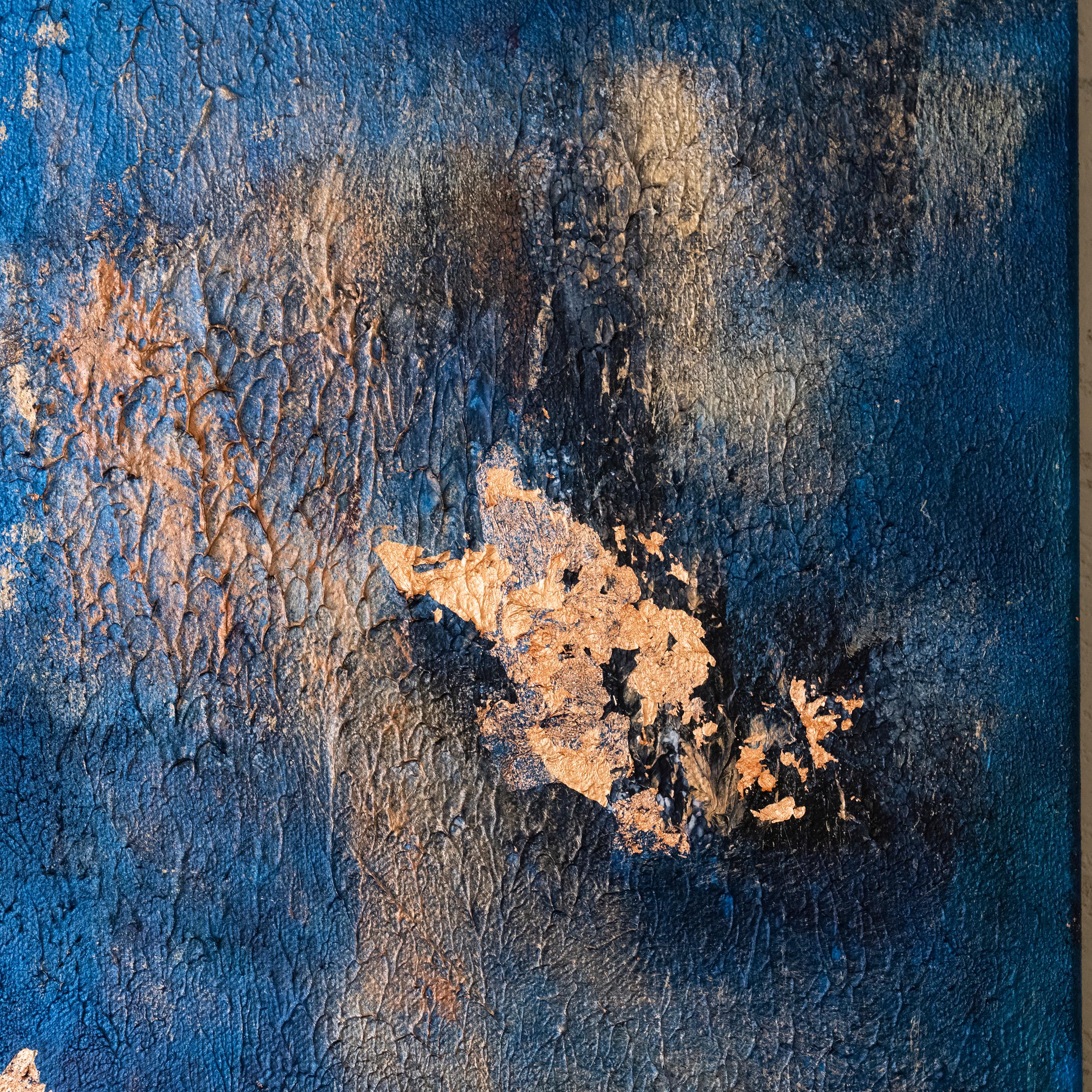 Abstrakte Wandkunst „Baroque“ von Samira el Bali im Angebot 1