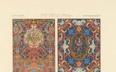 Baroque and Pastoral Motifs, Decorative Panels – Plate LXXXIII, ca.1869