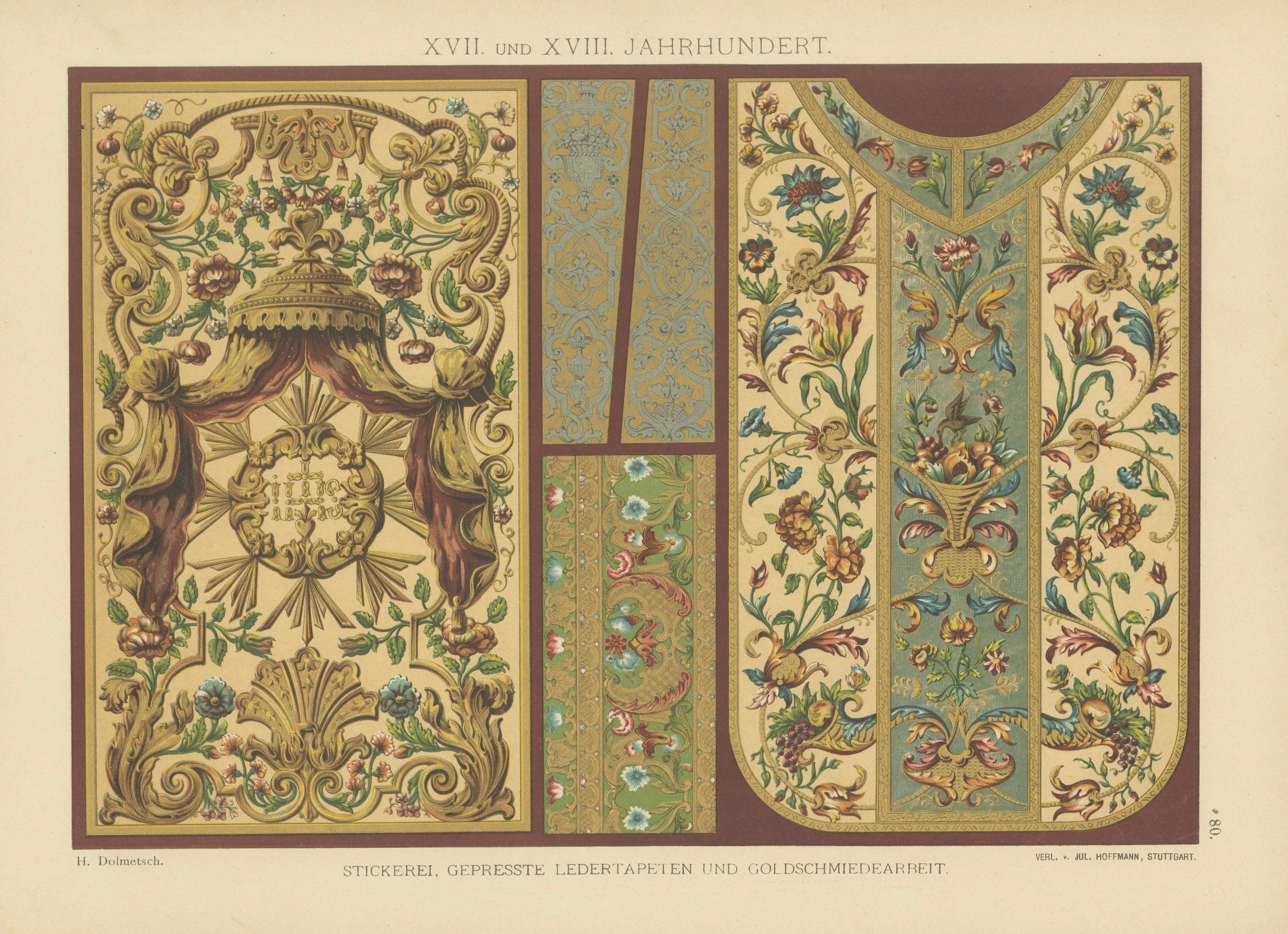 Barroco y Rococó: Lujosas obras de arte decorativo de los siglos XVII-XVIII, 1887 en venta 1