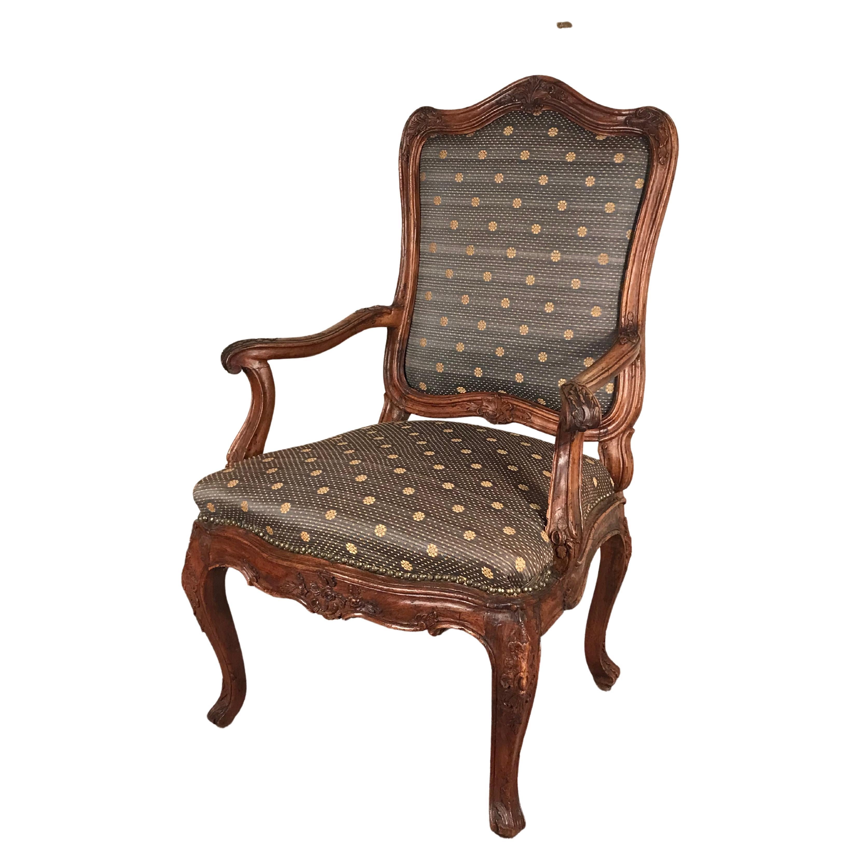 Barocker Sessel im Barockstil, Deutschland 1750-60 im Angebot