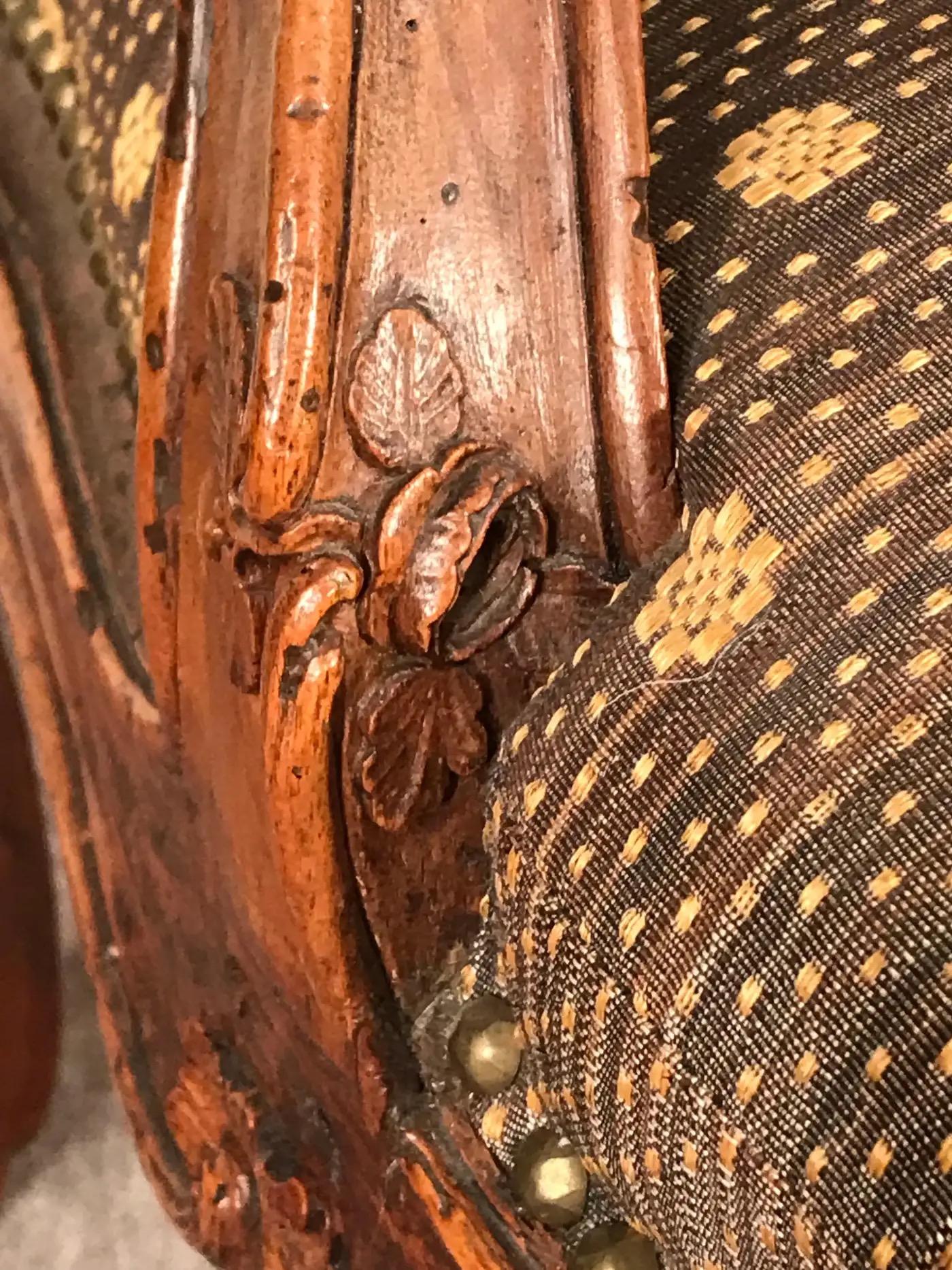 Baroque Armchair, South Germany 1750 In Good Condition For Sale In Leimen, DE