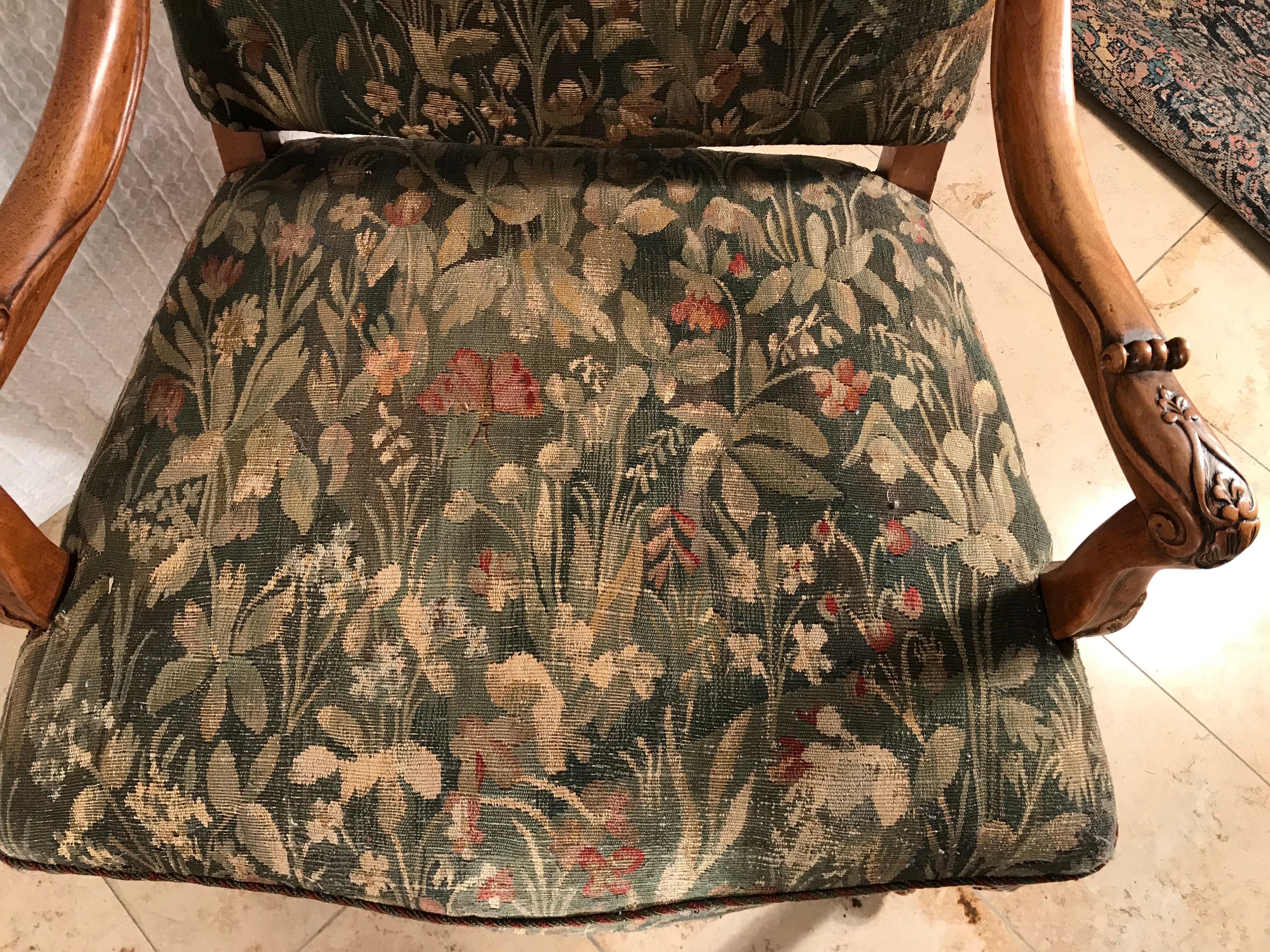 Baroque Armchair, South Germany, 19th Century For Sale 1