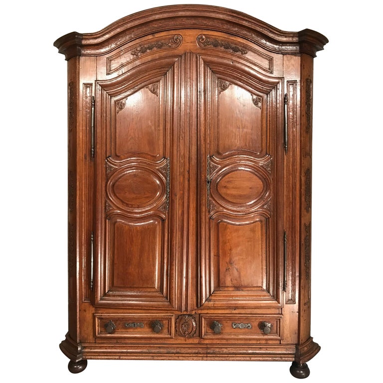Baroque Armoire, France, 1750, Oak For Sale at 1stDibs | armoire baroque