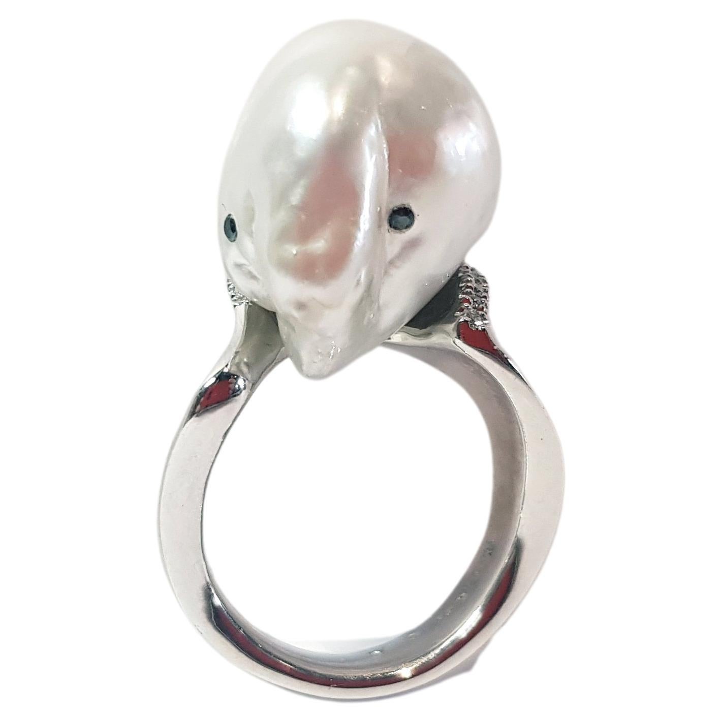 Baroque Australian South Sea Pearl Dress Ring