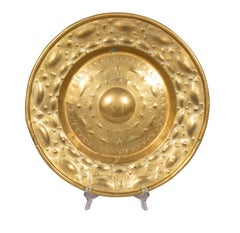 Baroque Brass Alms Plate