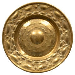 Baroque Brass Alms Plate