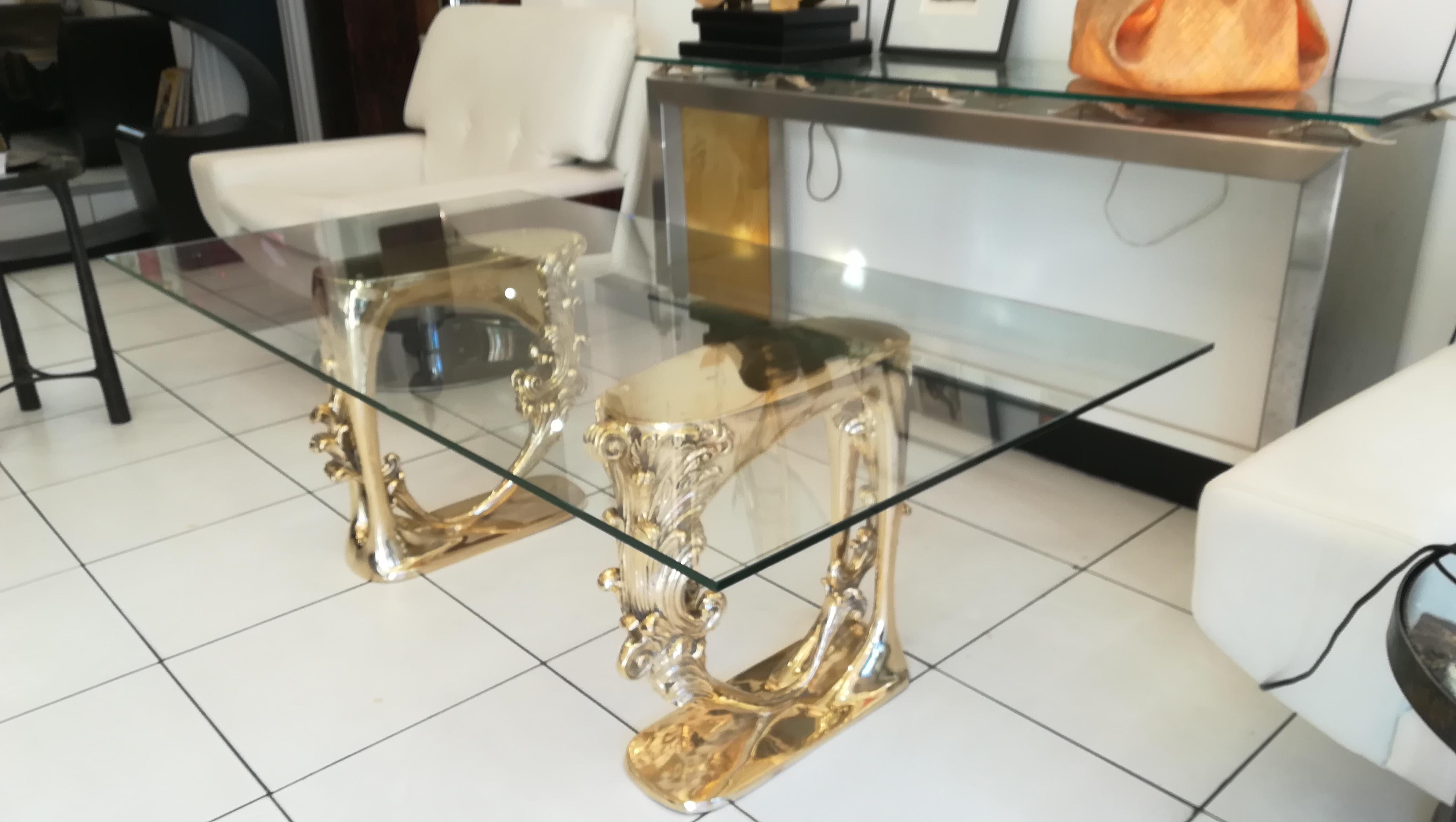 Baroque Bronze Coffee Table 4