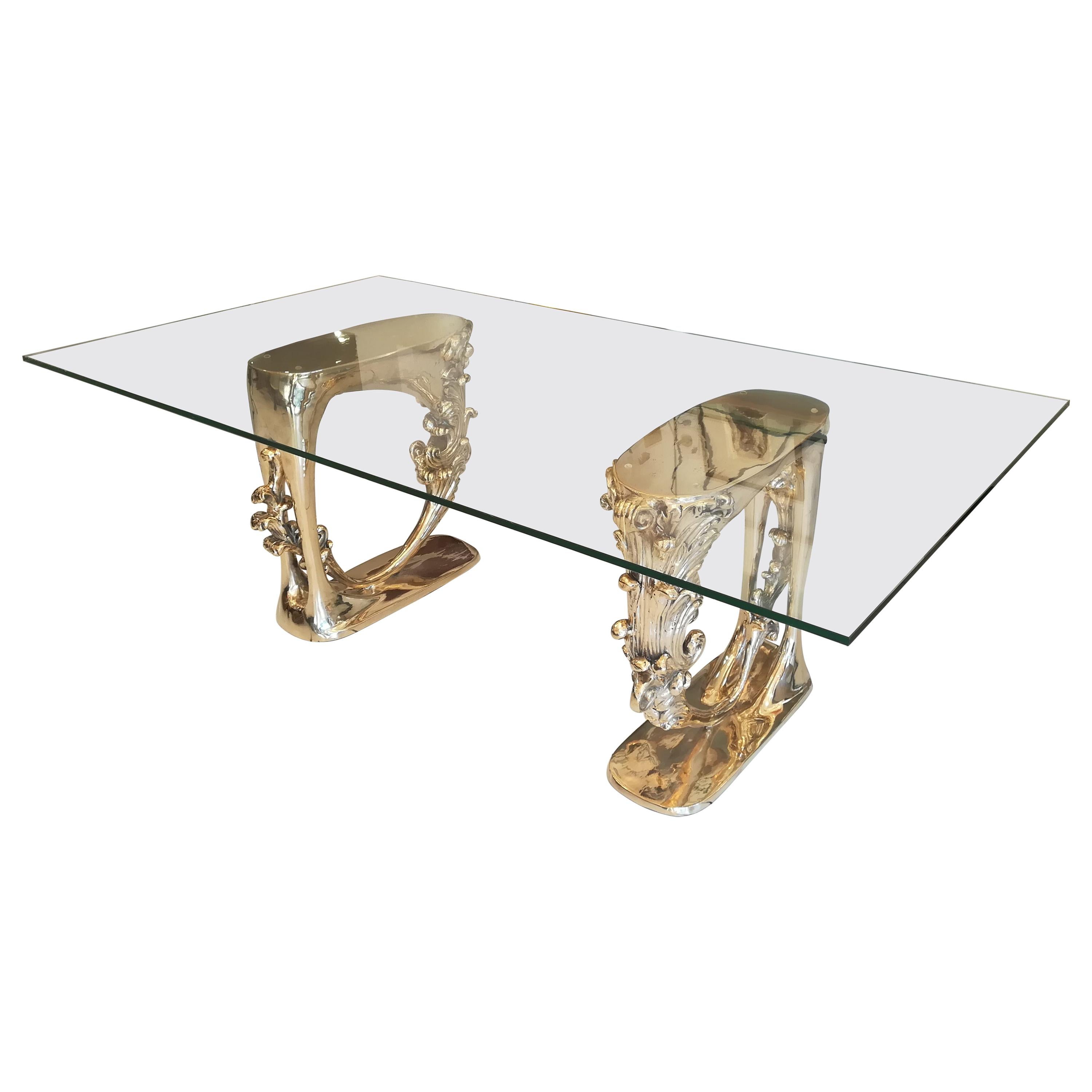 Baroque Bronze Coffee Table