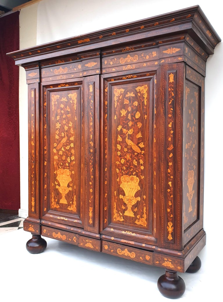 Baroque Amsterdam, Netherlands, 1730s. Walnut on Oak at 1stDibs