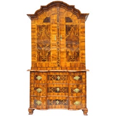 Antique Baroque Cabinet or Dresser, Würzburg, Bavaria, Germany, 1730s