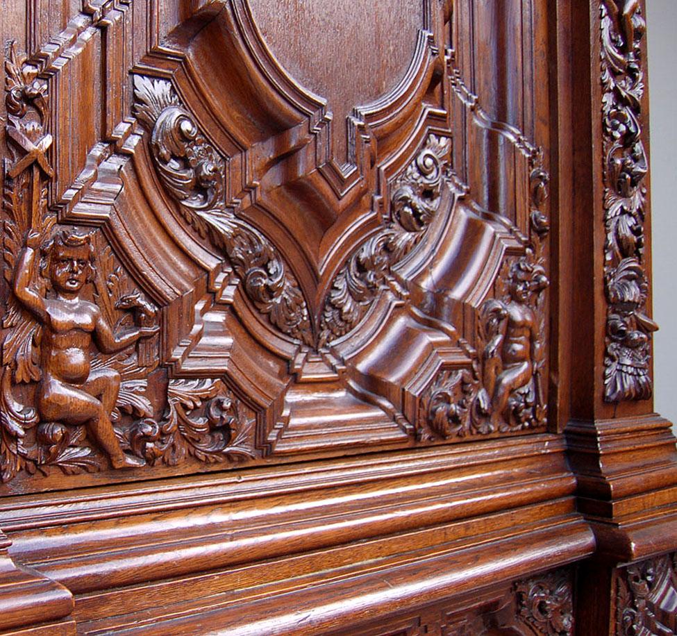 Baroque Cabinet from Gdansk, 1890s 6
