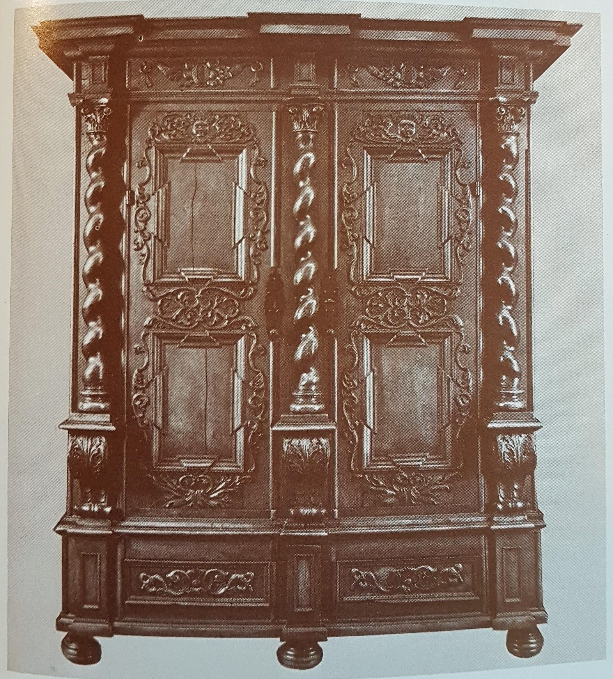 Baroque Cabinet From Ulm, Baden-Württemberg, 1720s 5