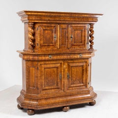 Baroque Cabinet in Walnut, Germany / Franconia, 18th Century