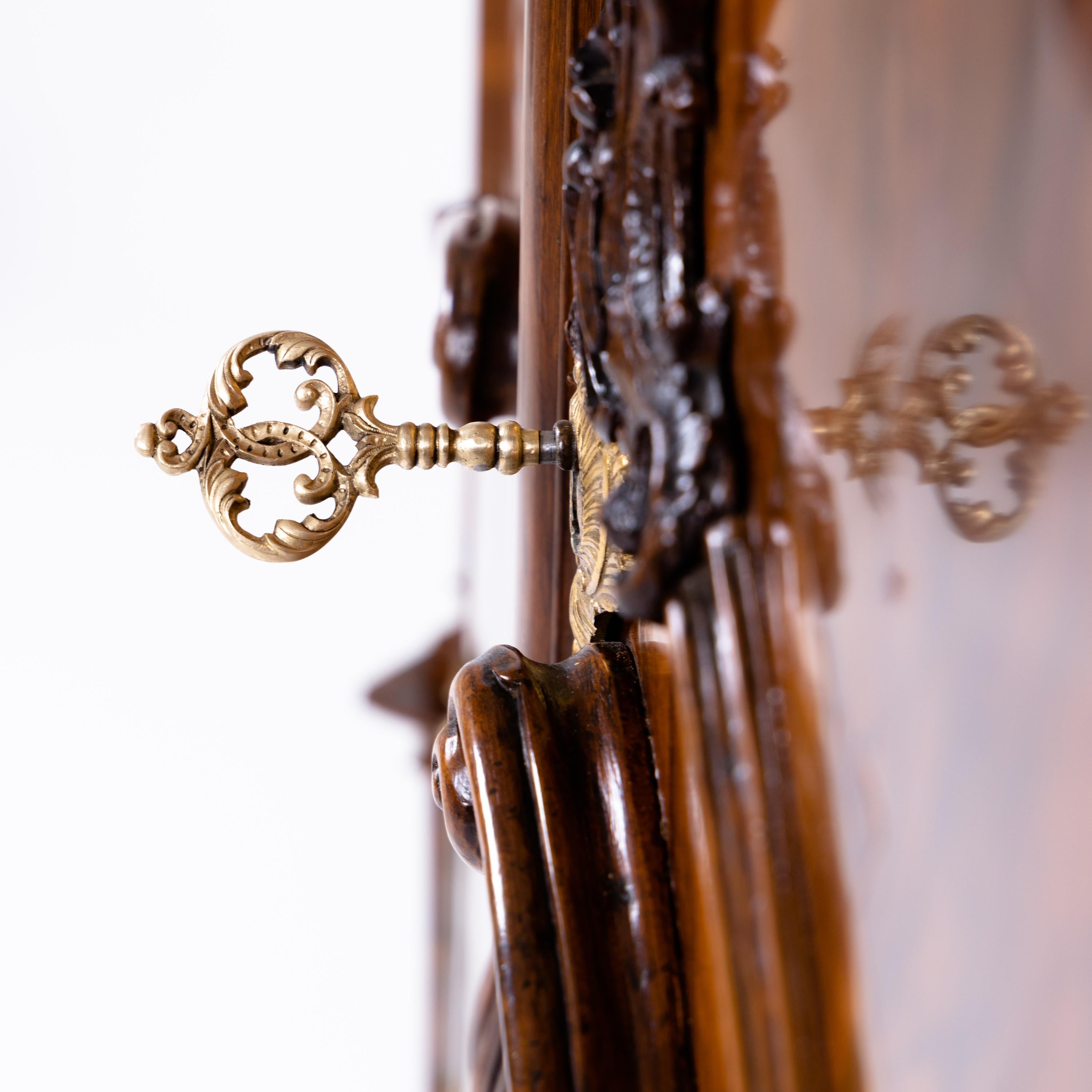 Baroque Cabinet, Munich, Dated 1781 3