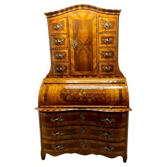 Used Baroque Cabinet with Secretary Desk, Germany 1760-70