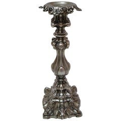 Baroque Candlestick Silver