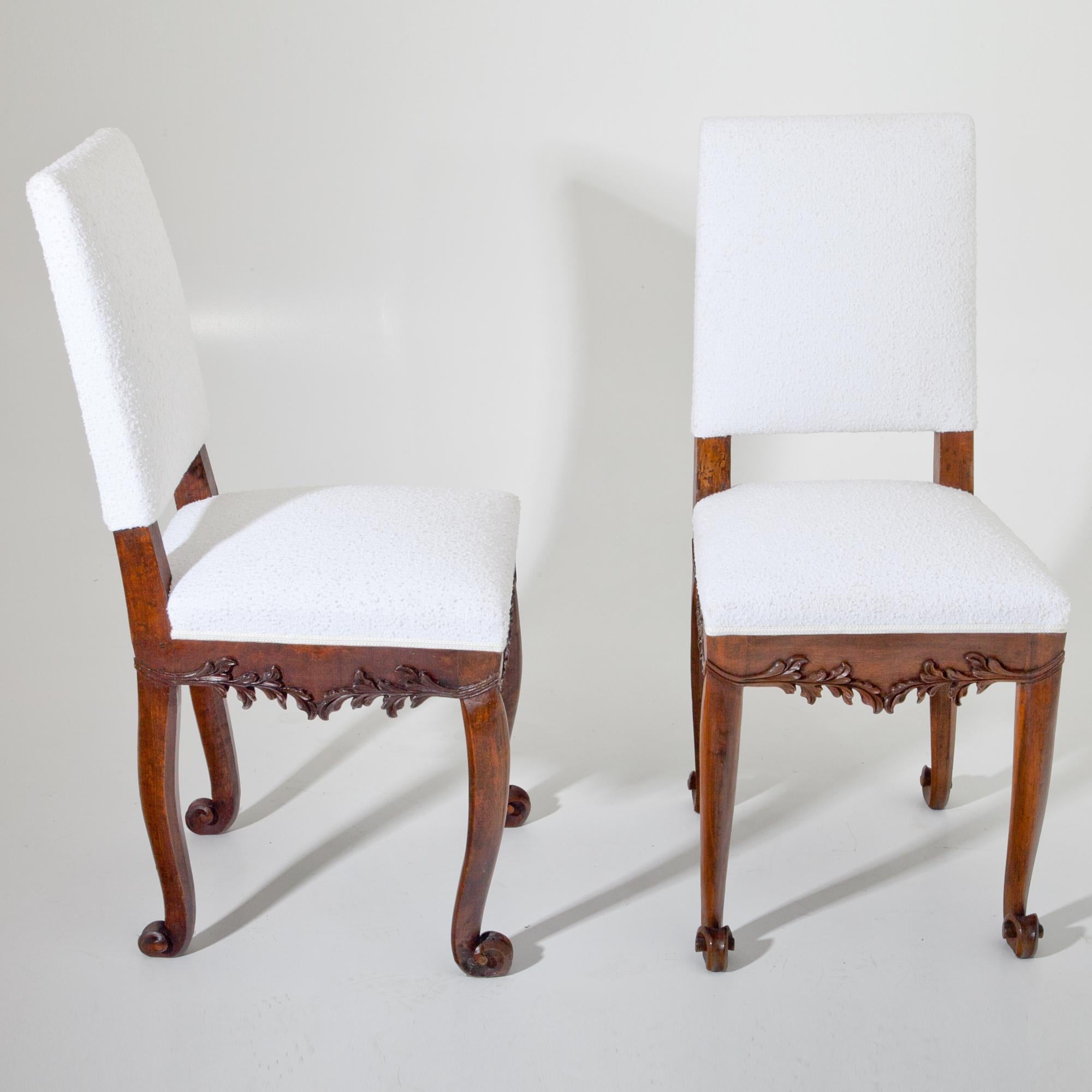 Barocke Stühle aus der Barockzeit, um 1750 (Italienisch) im Angebot