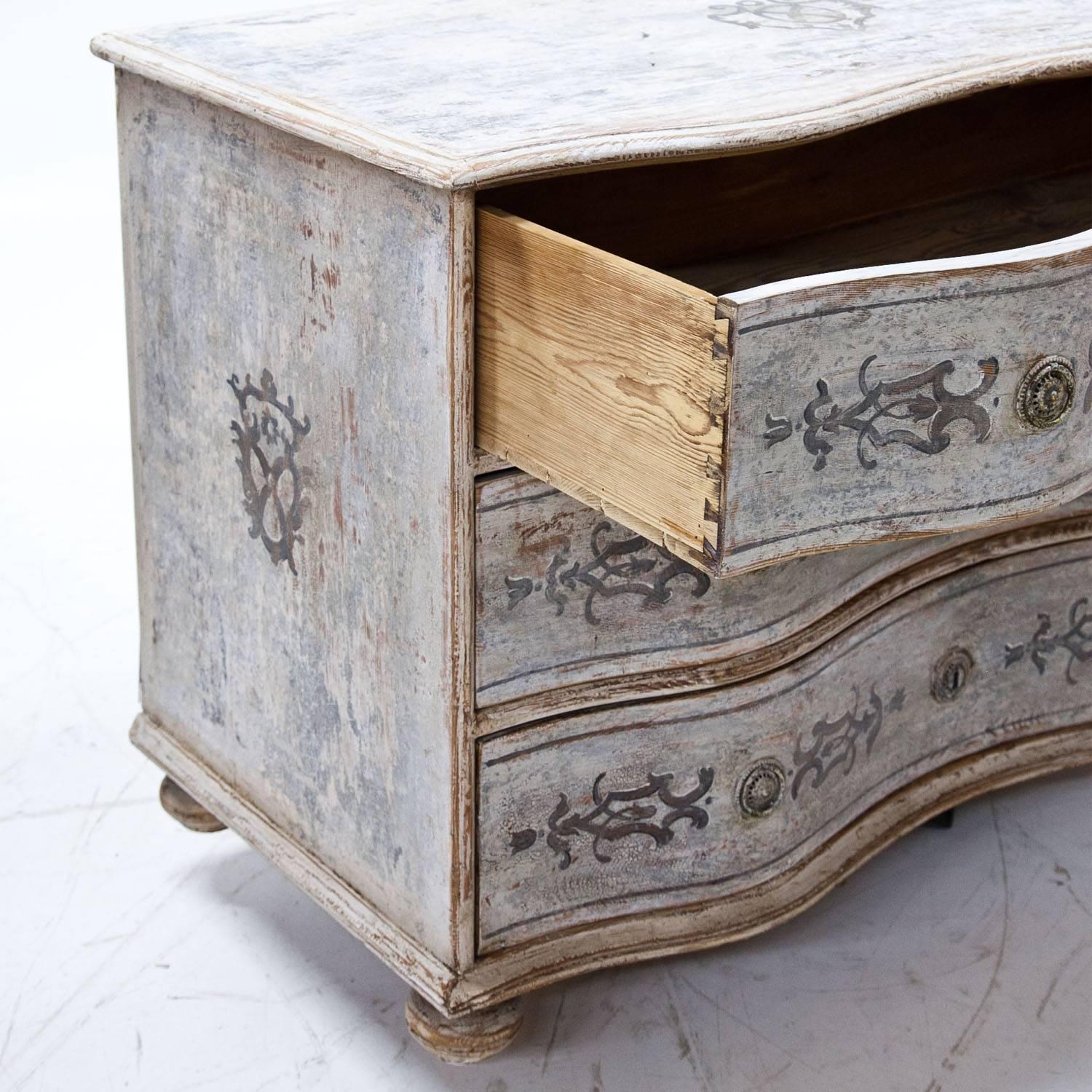 European Baroque Chest of Drawers, 18th Century