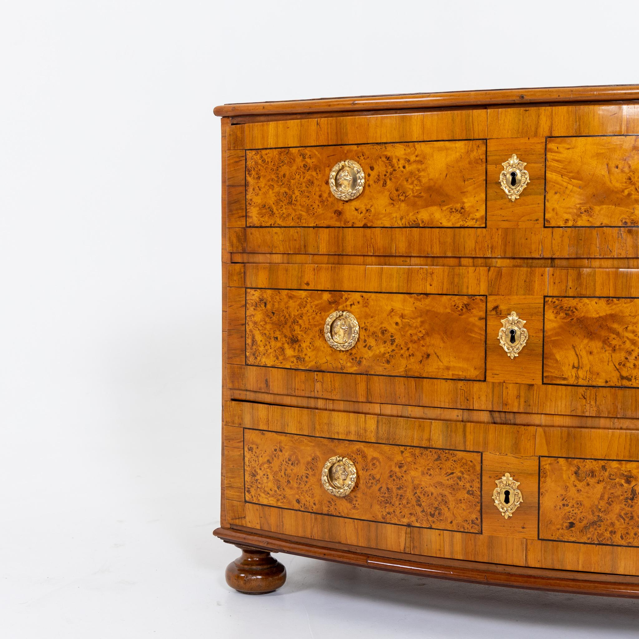 Baroque Chest of Drawers, Central Germany, 18th Century For Sale 3