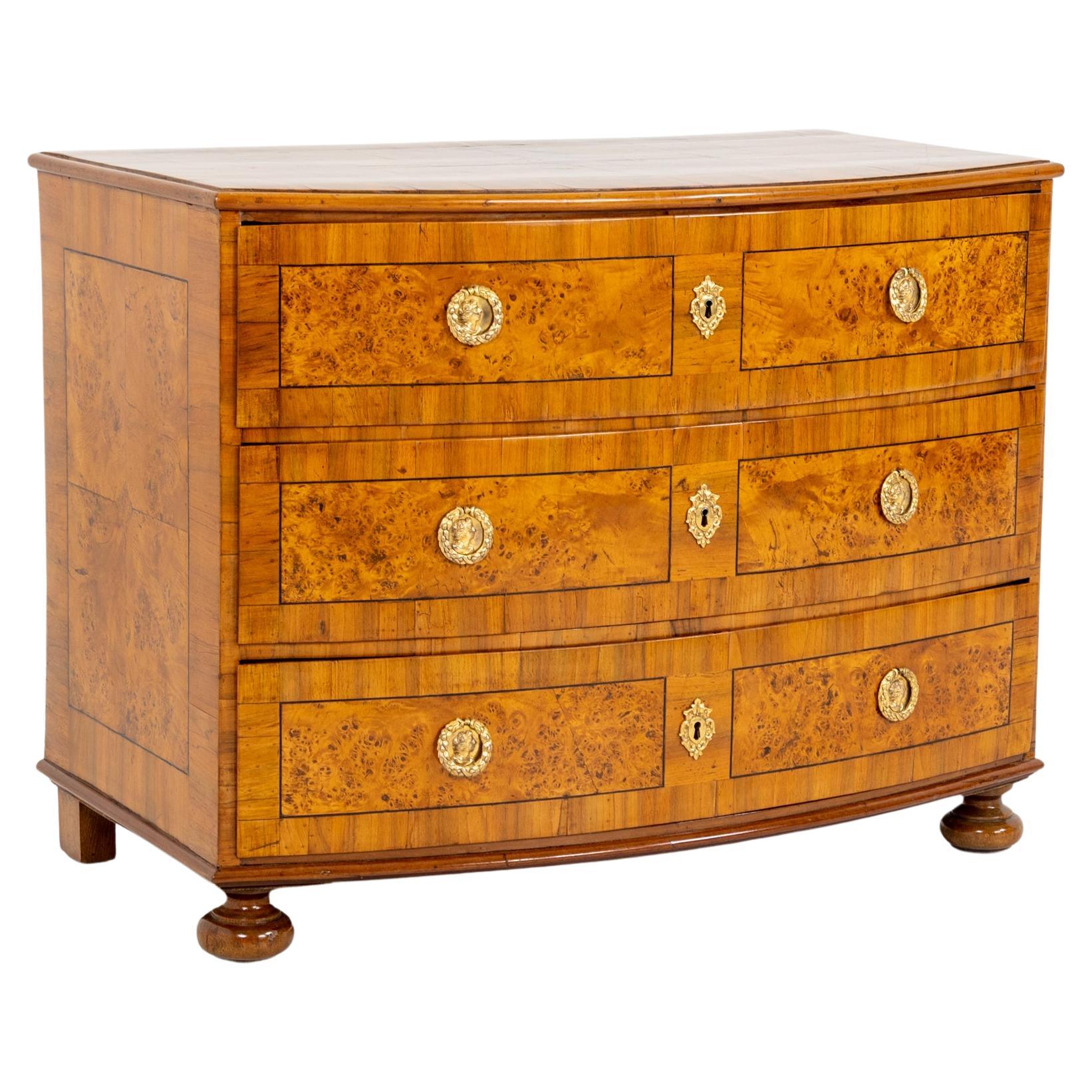 Baroque Chest of Drawers, Central Germany, 18th Century For Sale