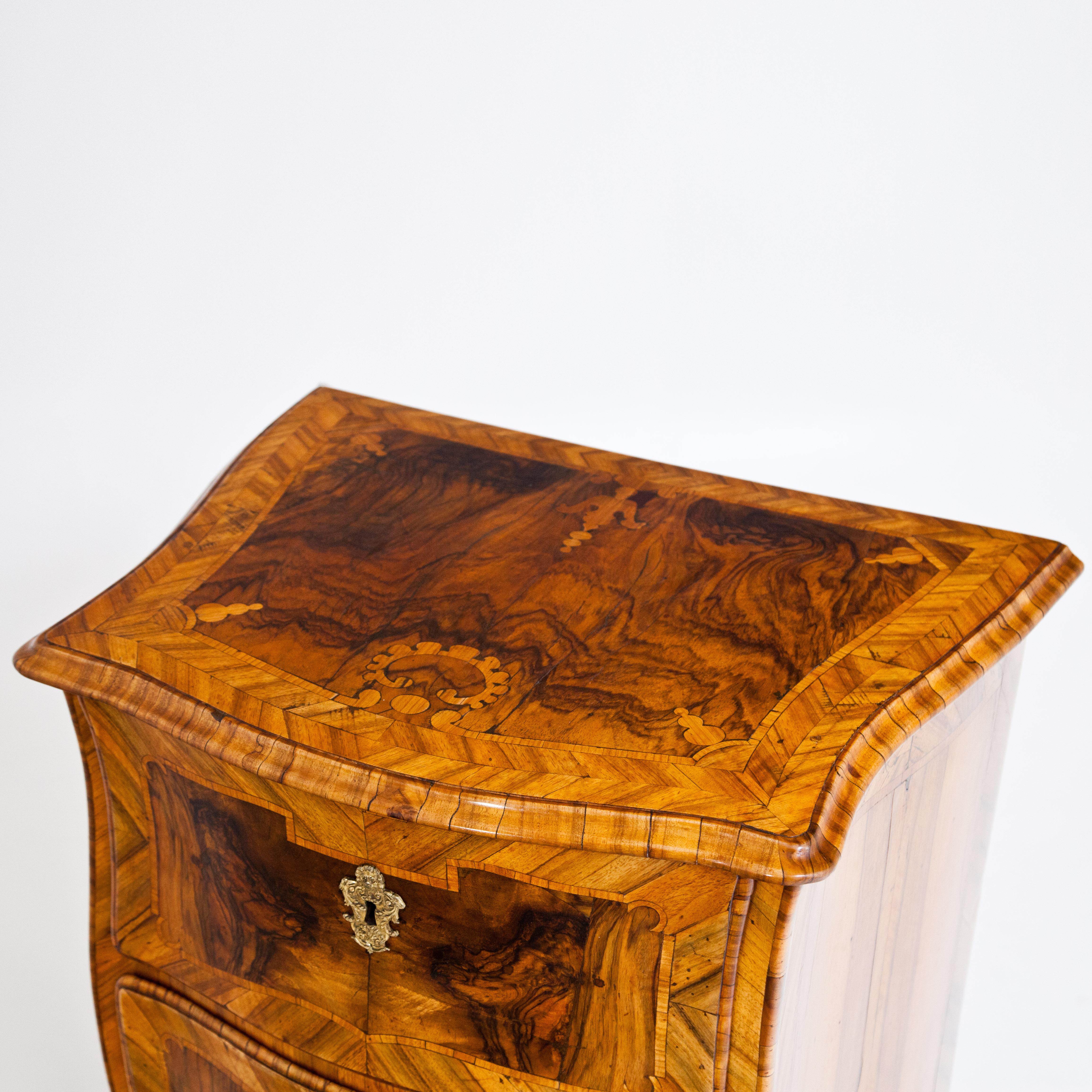 Baroque Chest of Drawers, Dresden, circa 1770 In Good Condition In Greding, DE