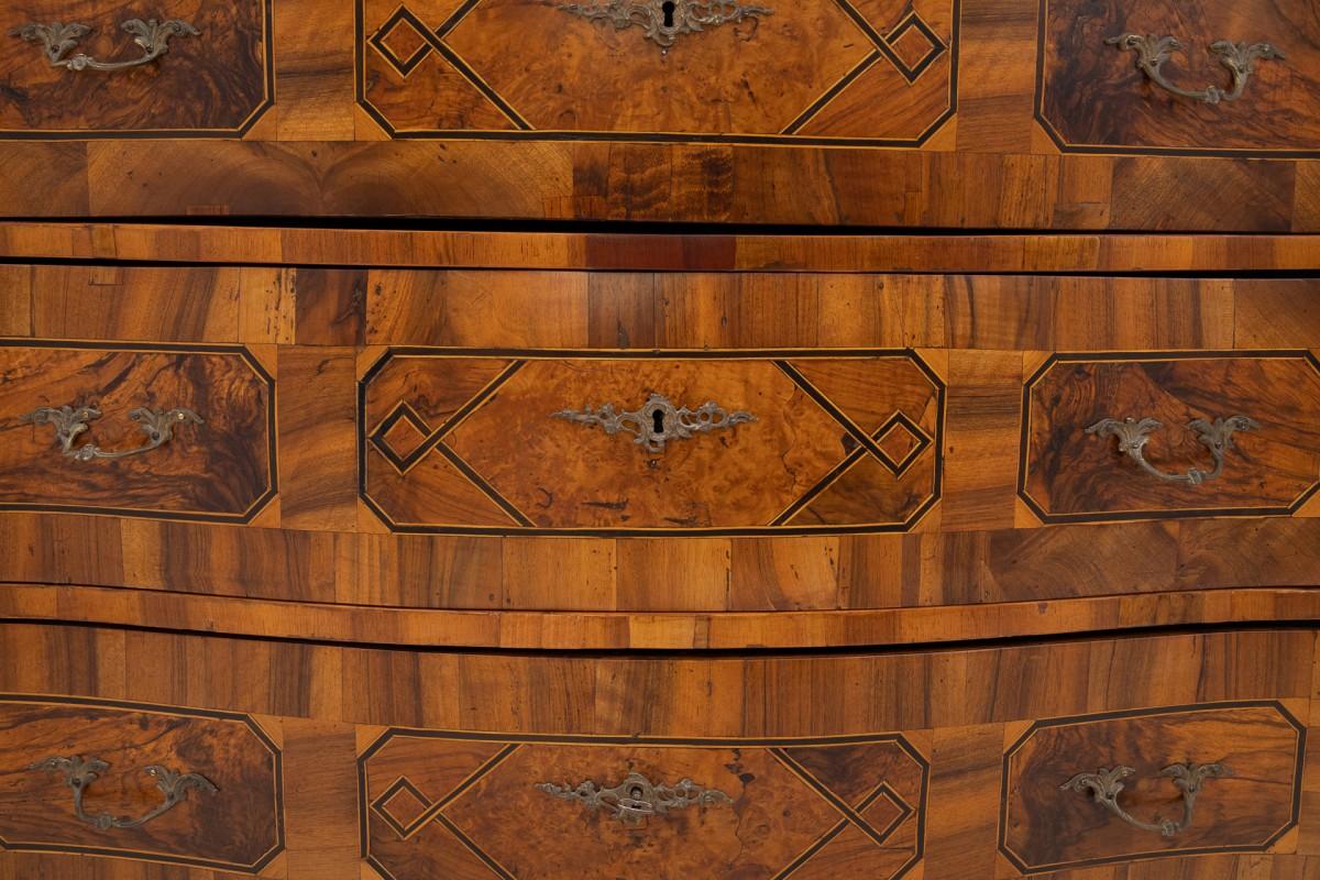 Cassettiera barocca del 1810 circa. in vendita 1