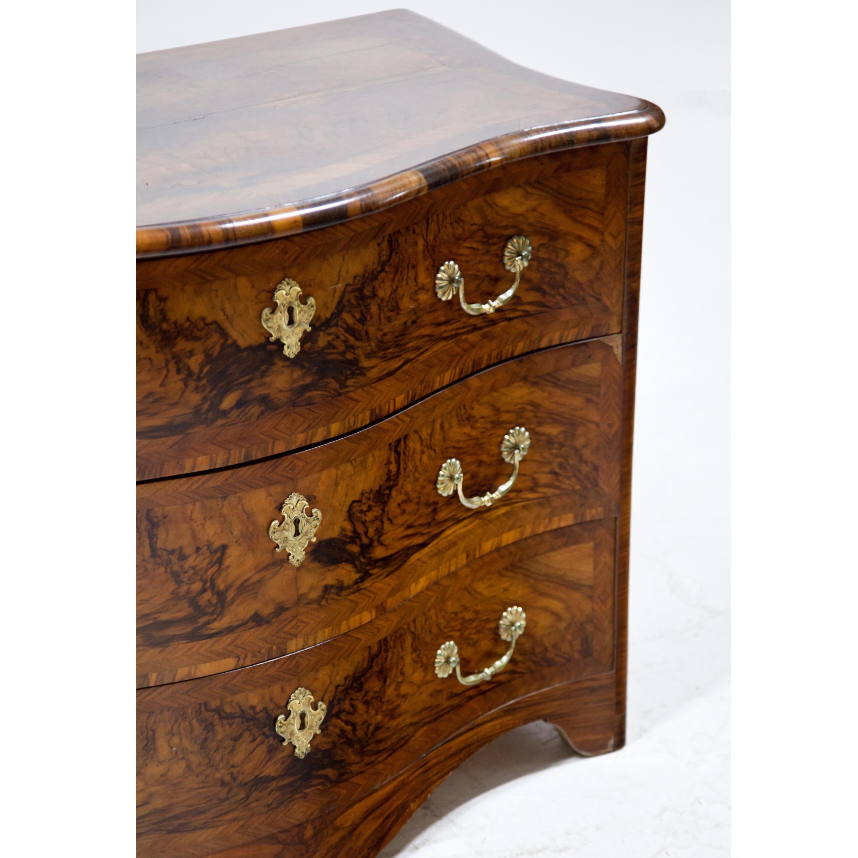 Baroque Chest of Drawers, German, 18th Century In Good Condition In Greding, DE