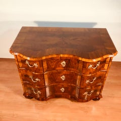Cassettiera barocca, Germania 1750-60