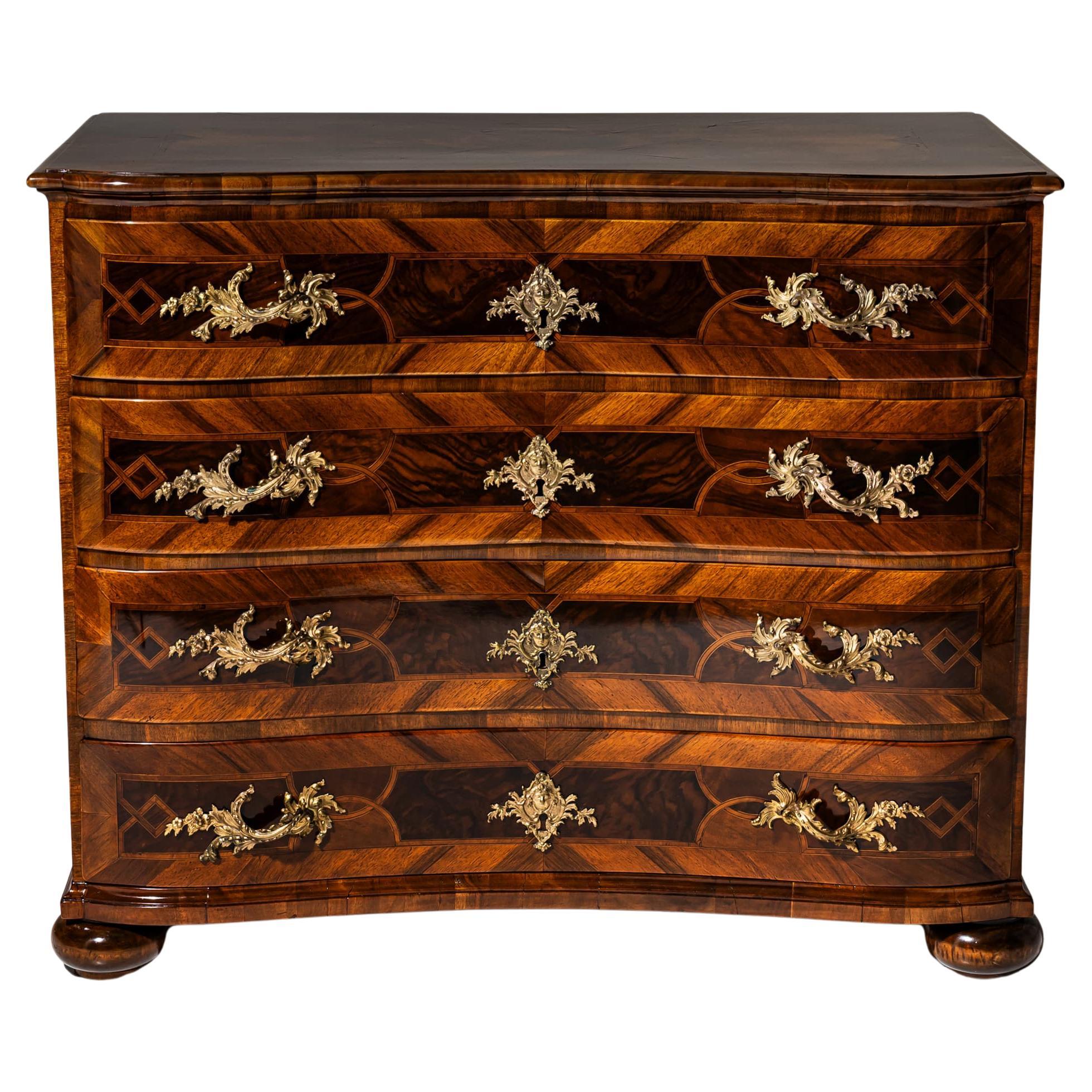 Commode baroque, milieu du 18e siècle