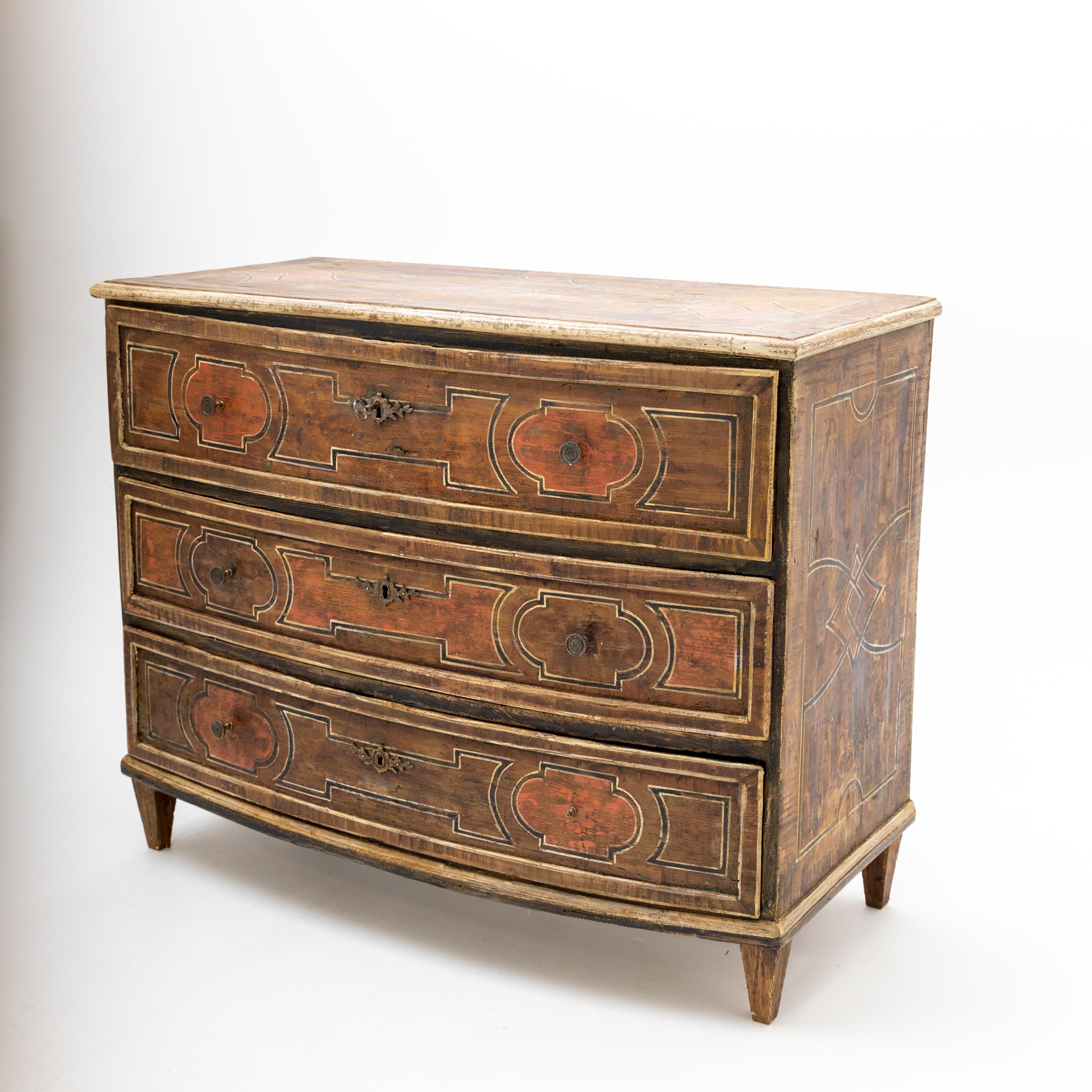 Baroque Chest of Drawers, South Germany around 1780 In Good Condition In Greding, DE