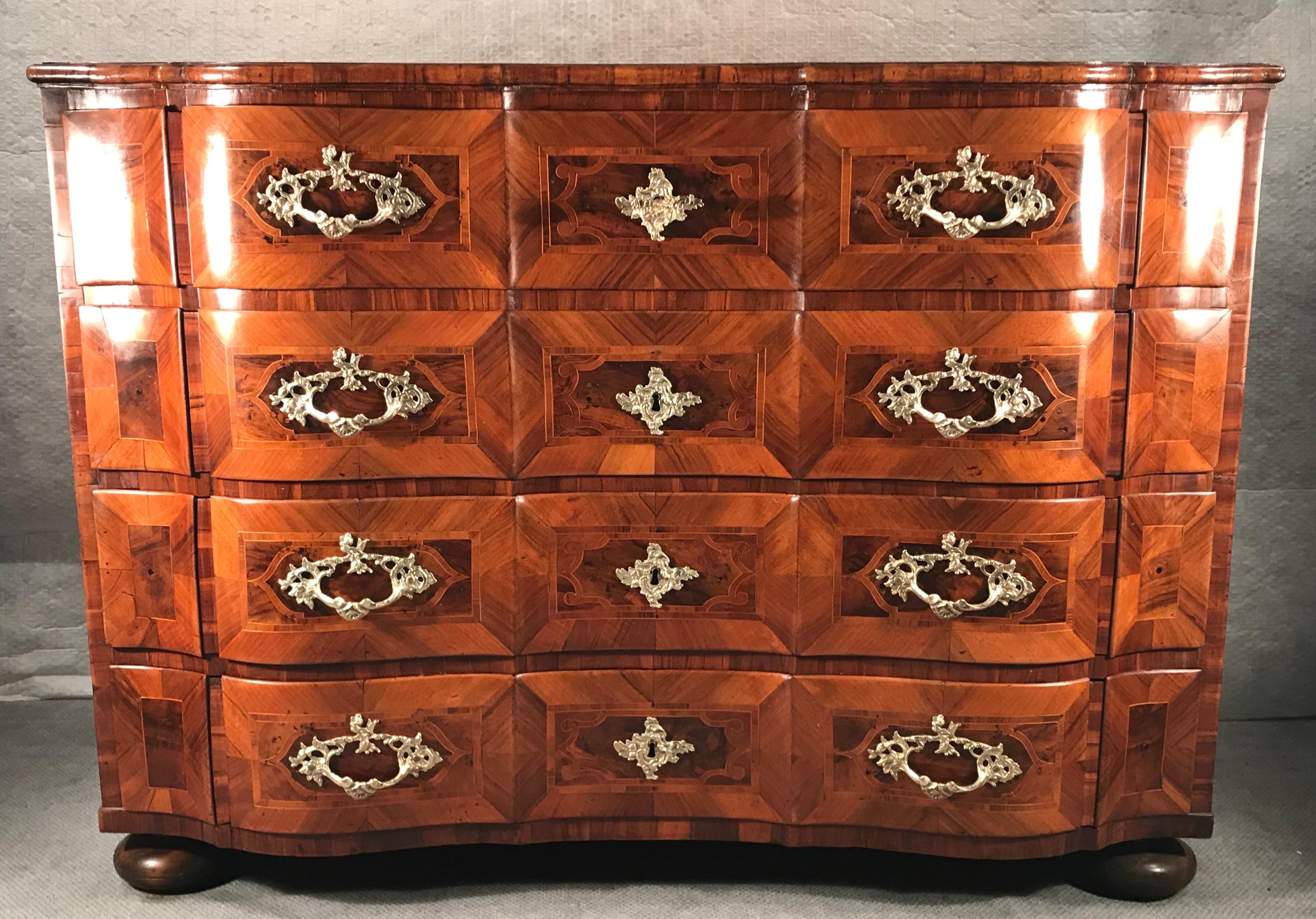Baroque Chest of Drawers, Southern Germany 1750, Walnut 6