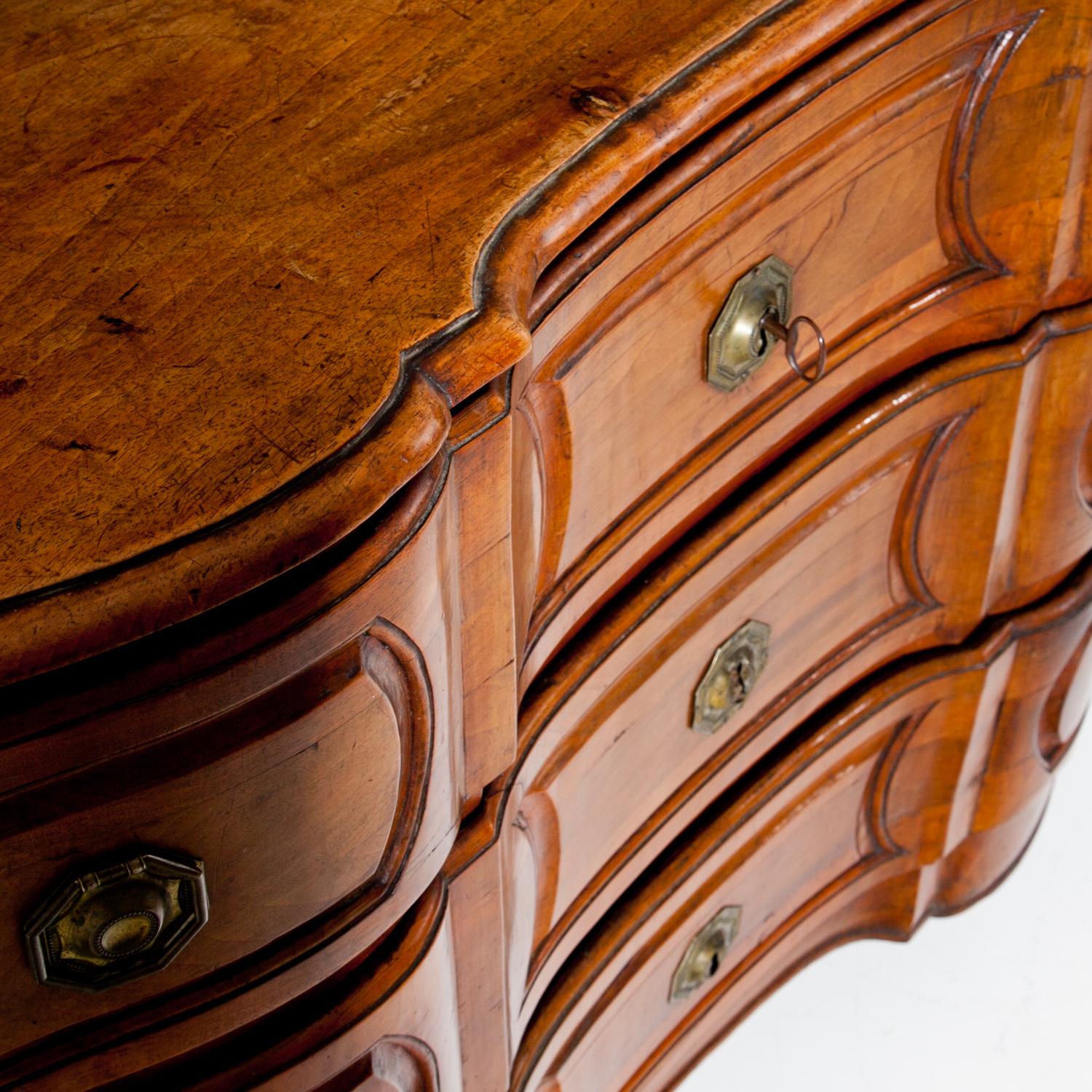 Baroque Chest of Drawers, Western Germany, circa 1770 In Good Condition In Greding, DE