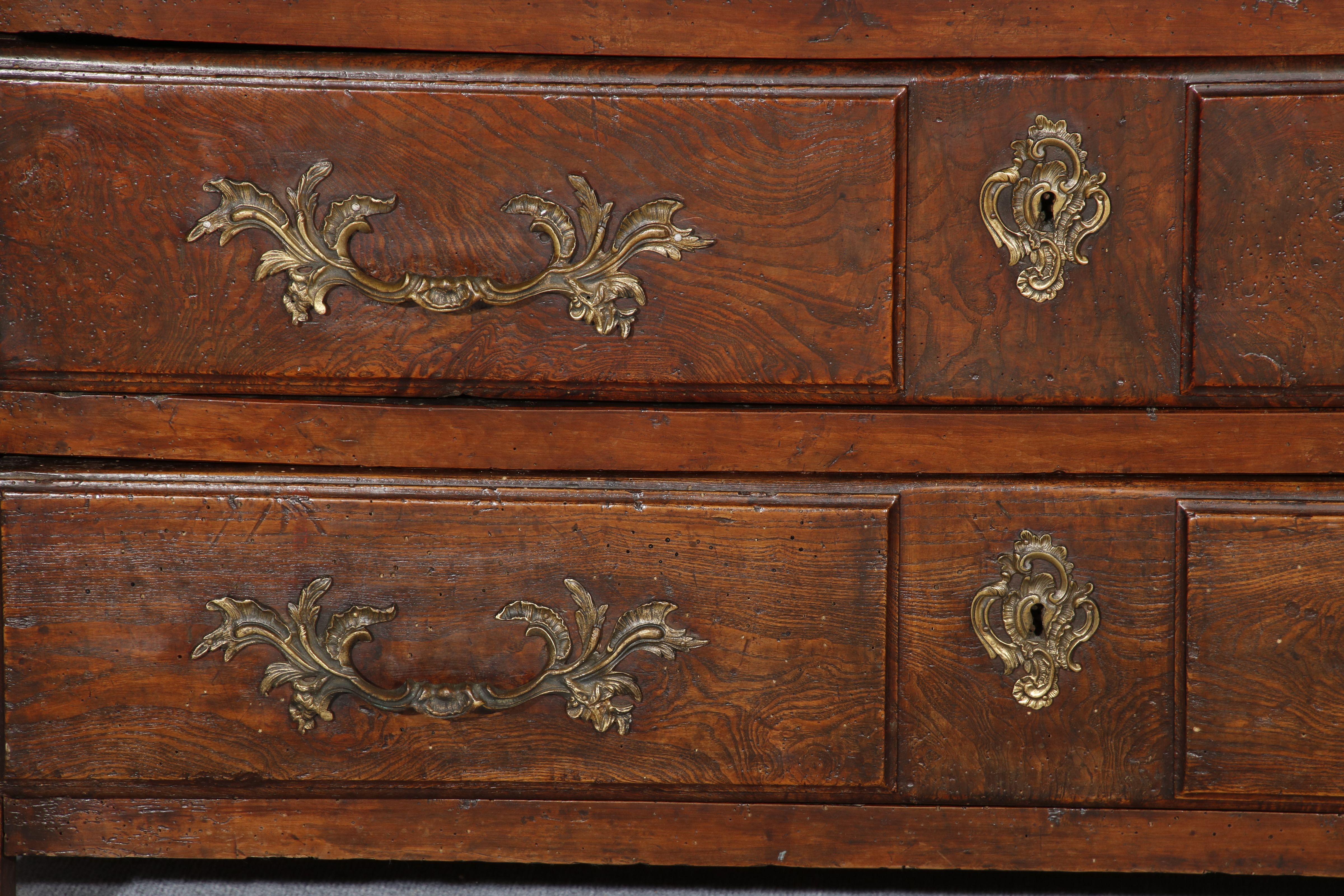 Baroque Chest with Beautiful Patina Walnut Ash, 18th Century 5