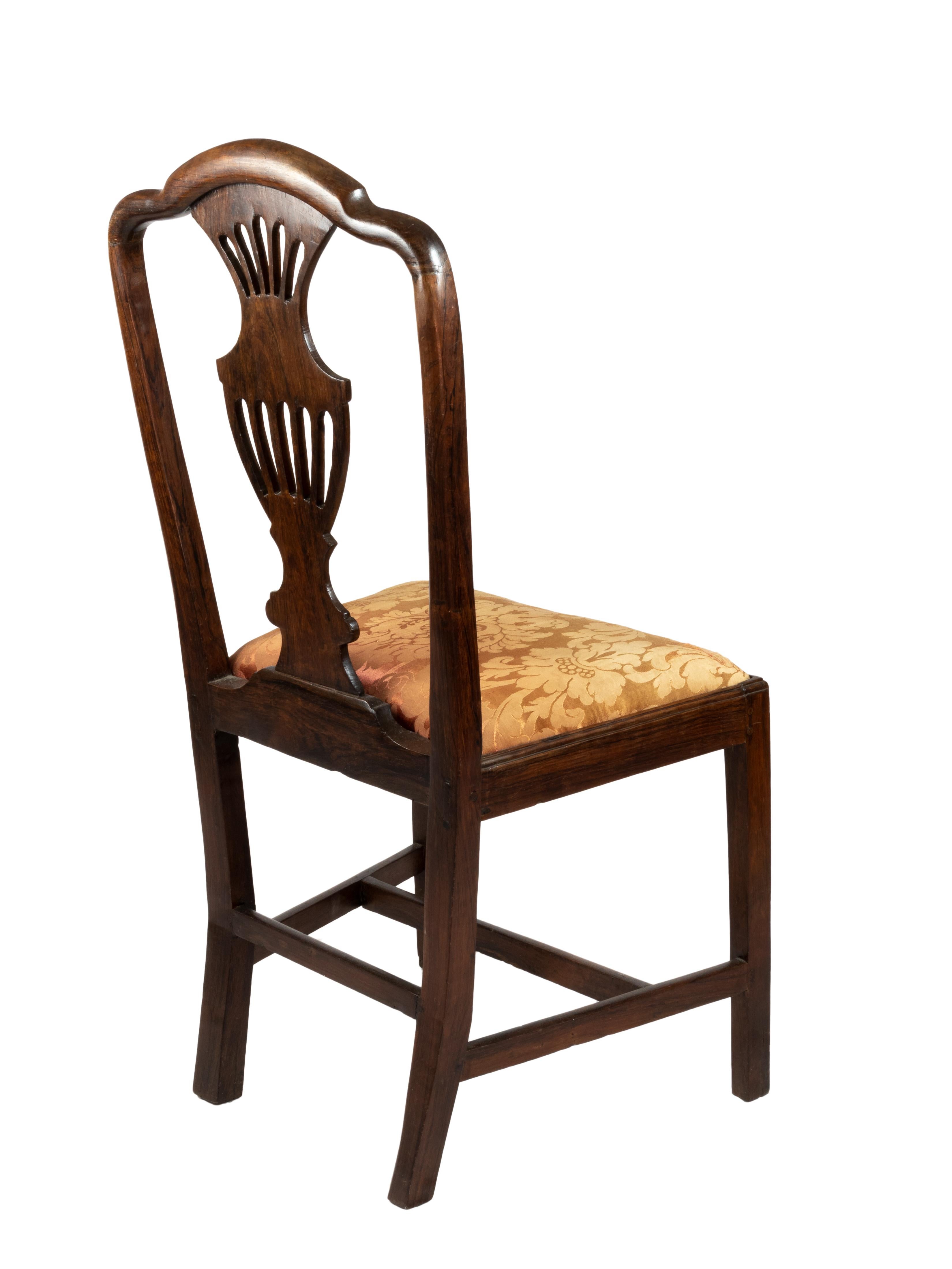 Baroque Chippendale Style Chair, 19th Century For Sale 1