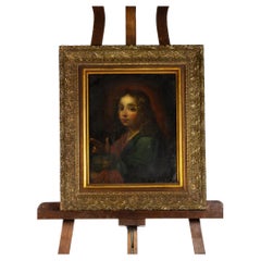 Peinture baroque du Salvateur Mundi, 17ème siècle