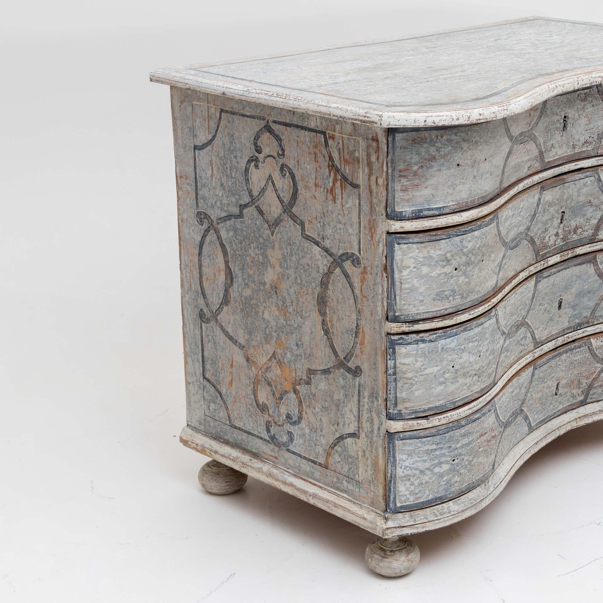 18th Century and Earlier Baroque Commode 18th Century