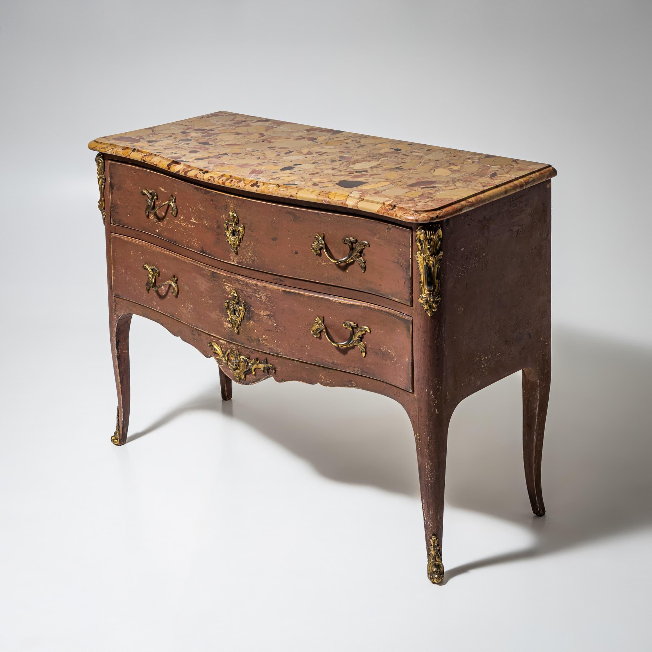 Francese Commode barocca, Francia, XVIII-XIX secolo
